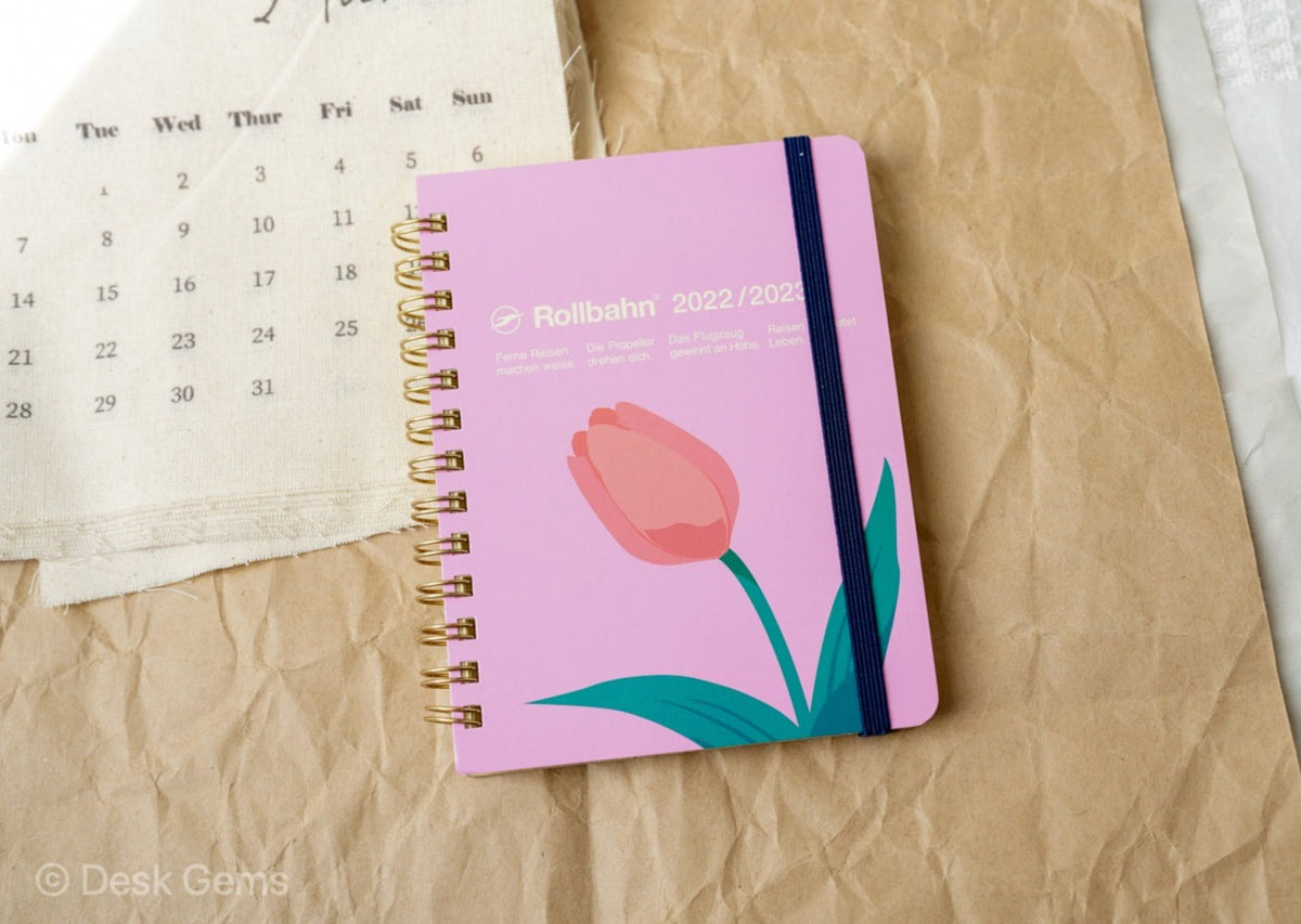 Rollbahn 2022/2023 Pocket Planner - Tulip 