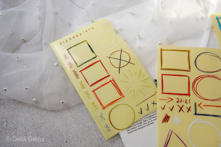 SOM Film Print-on Sticker Set