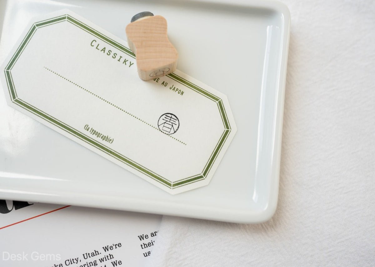 SOM Seasons Postmark Rubber Stamp - Spring