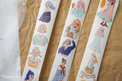 La Dolce Vita Washi Tape - The Song of Hundred Flowers