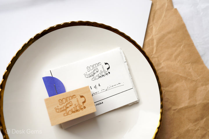 Phavourite x Fion Rubber Stamp Set - Thoughts in Silence