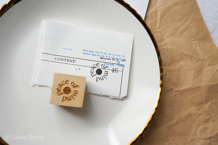 Phavourite x Fion Rubber Stamp Set - Thoughts in Silence