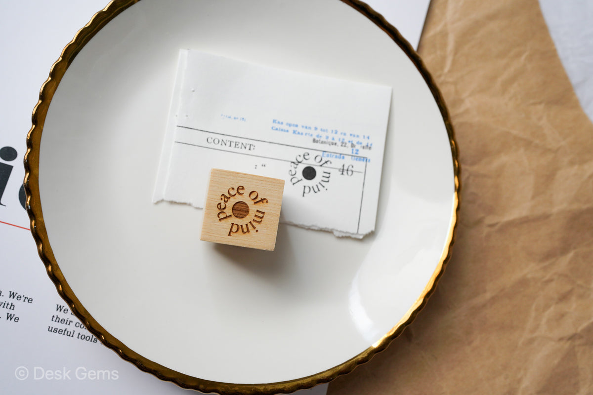 Phavourite x Fion Rubber Stamp Set - Thoughts in Silence