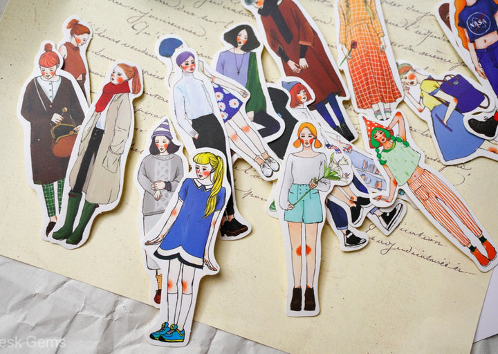 La Dolce Vita Sticker Tin - Stylish Ladies