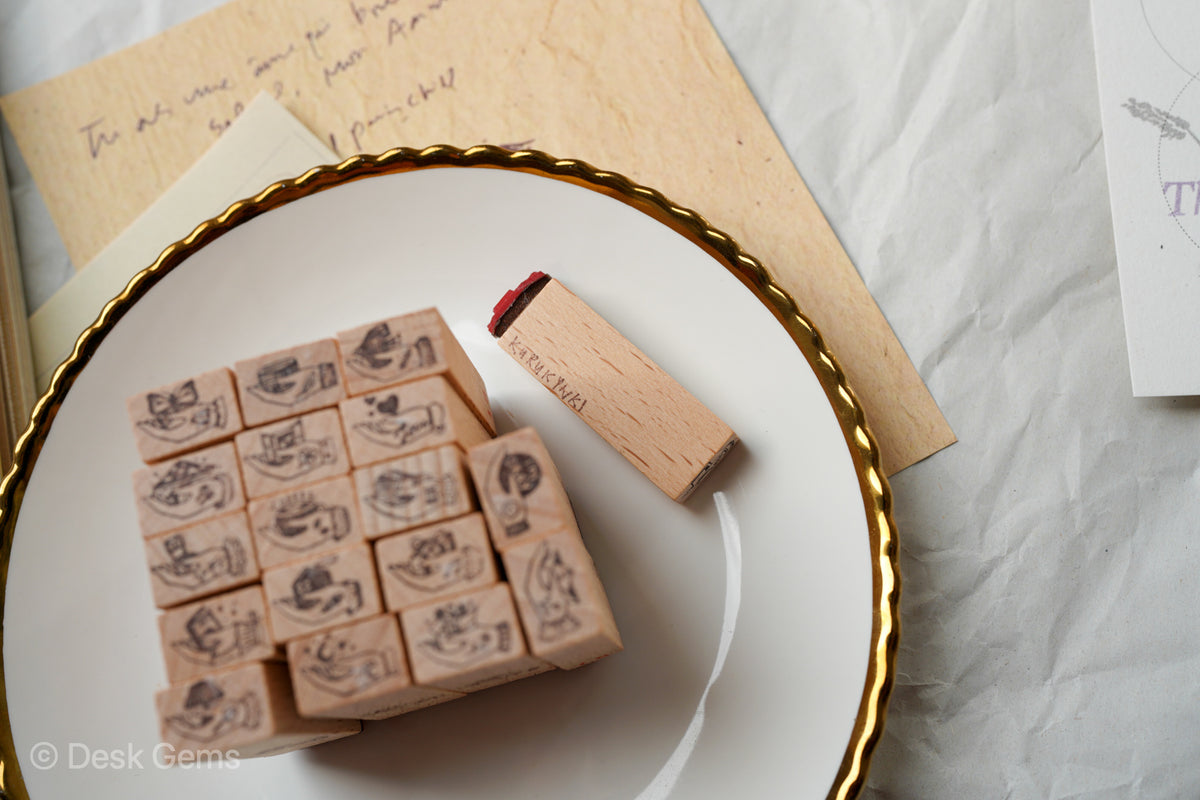 Kurukynki Wish Rubber Stamp