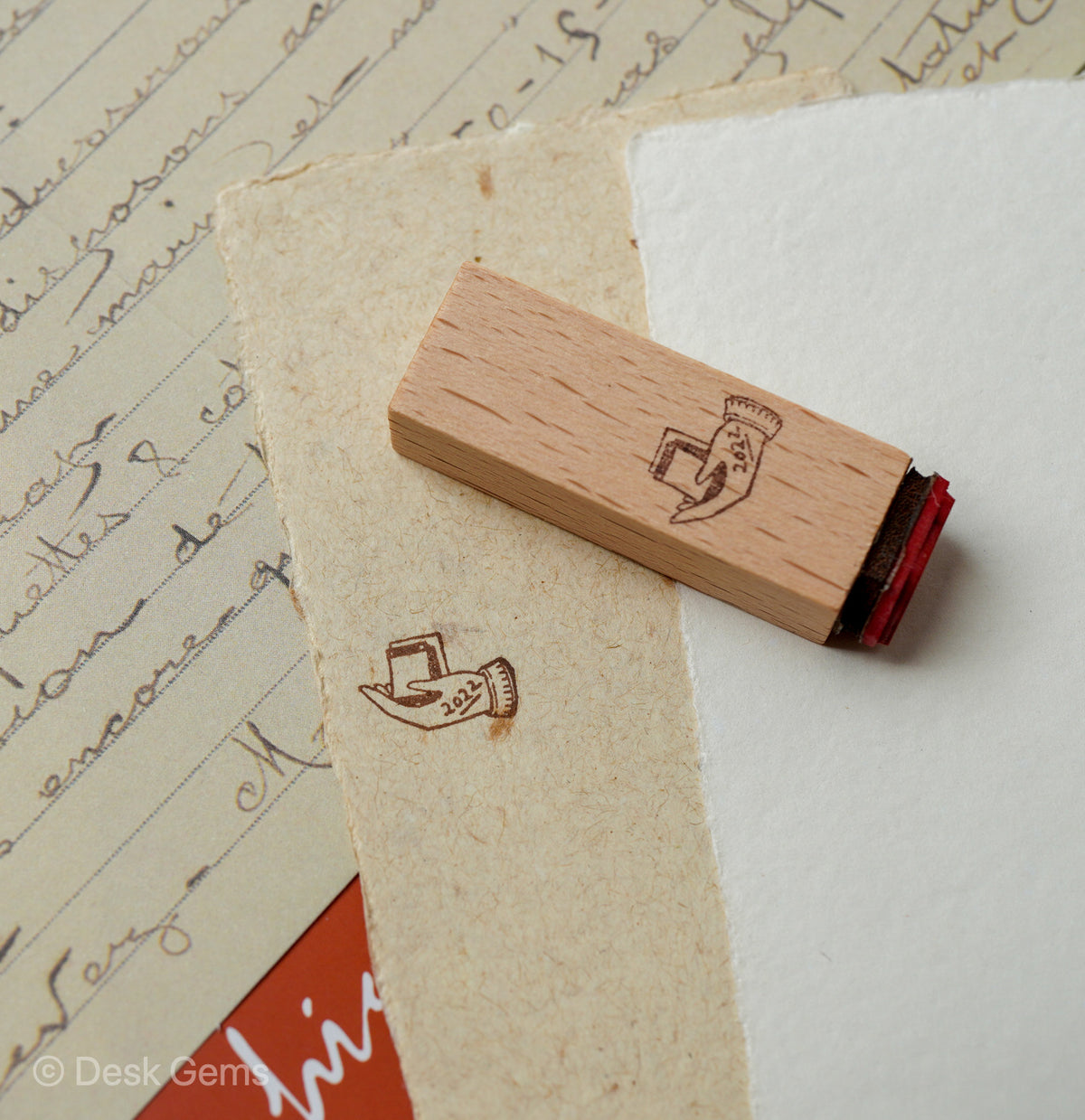 Kurukynki Wish Rubber Stamp