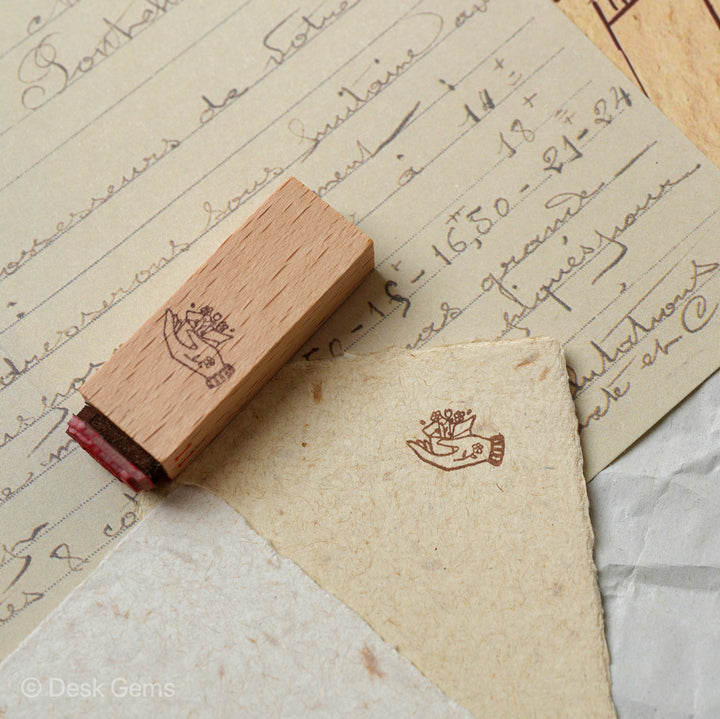 Kurukynki Wish Rubber Stamp