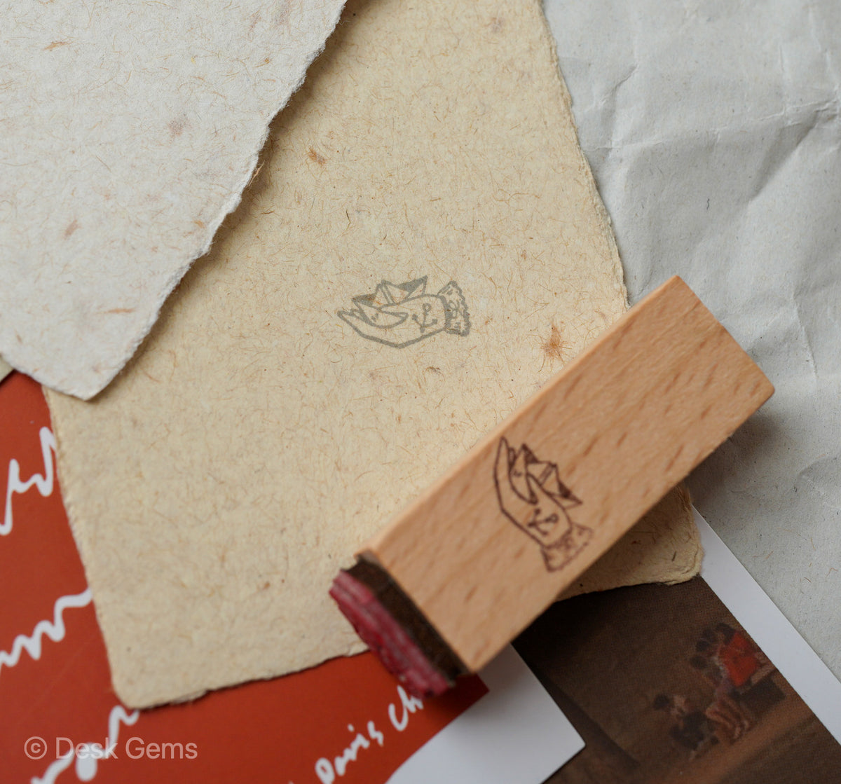 Kurukynki Wish Rubber Stamp