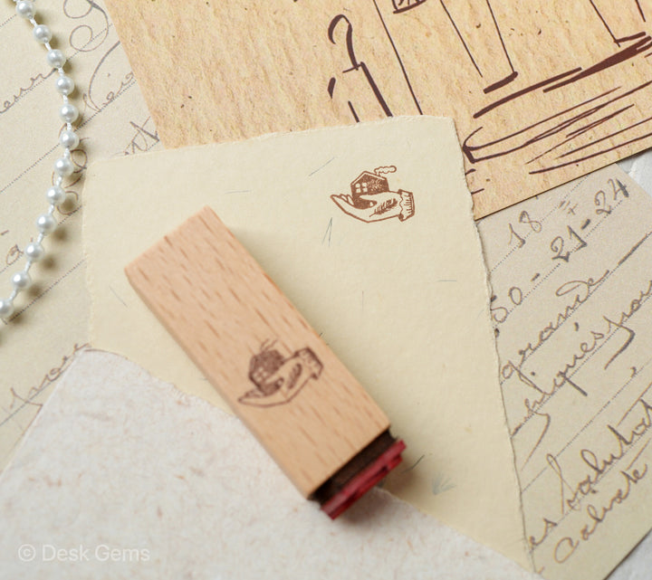 Kurukynki Wish Rubber Stamp
