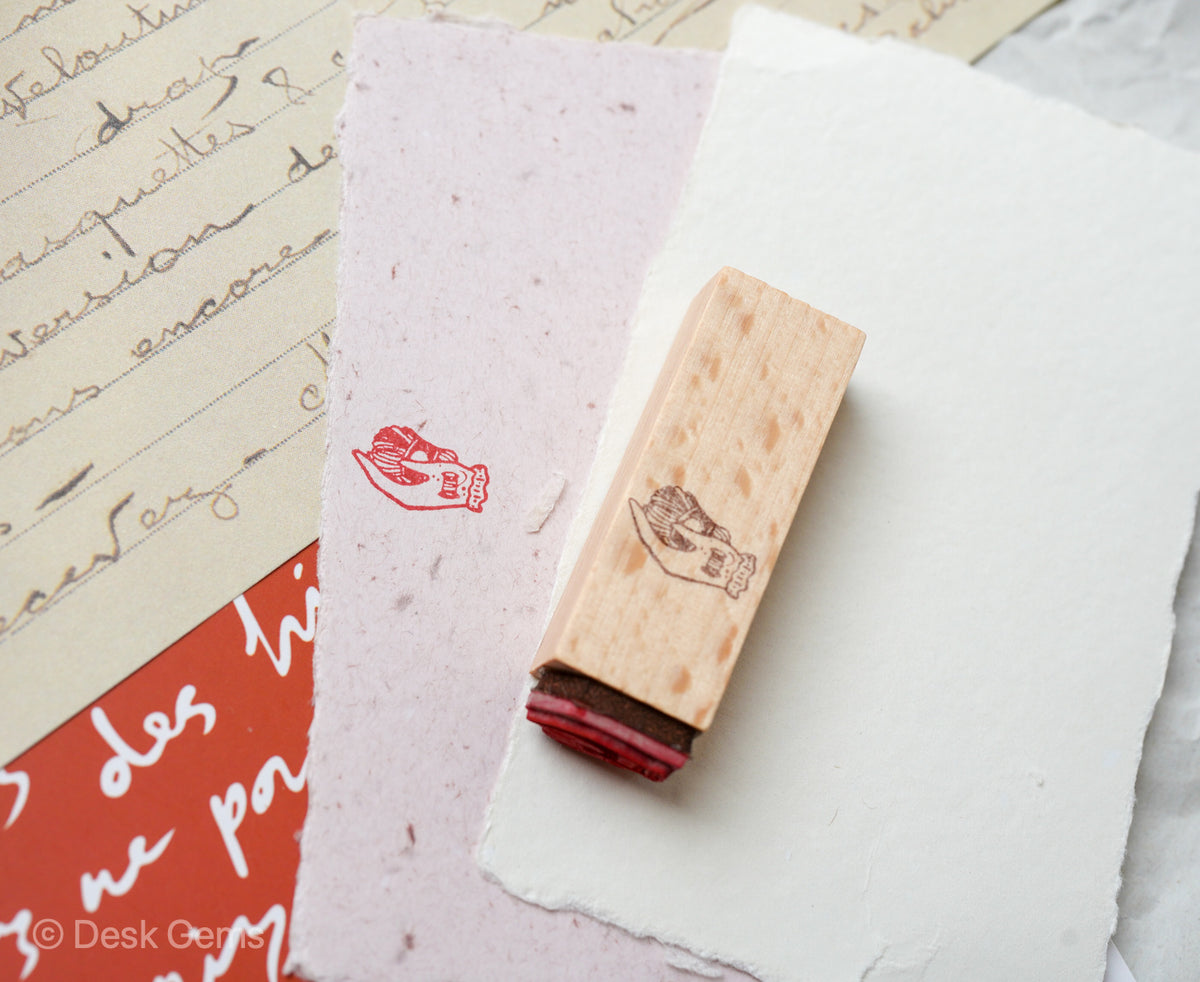 Kurukynki Wish Rubber Stamp