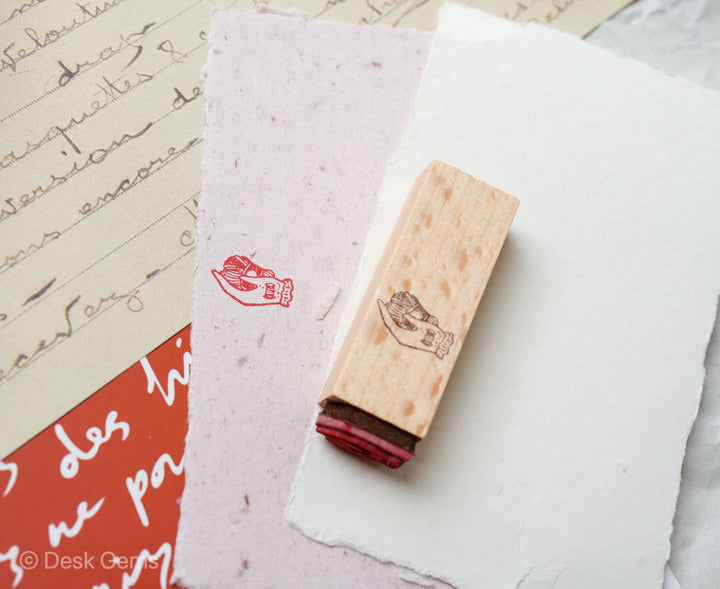 Kurukynki Wish Rubber Stamp
