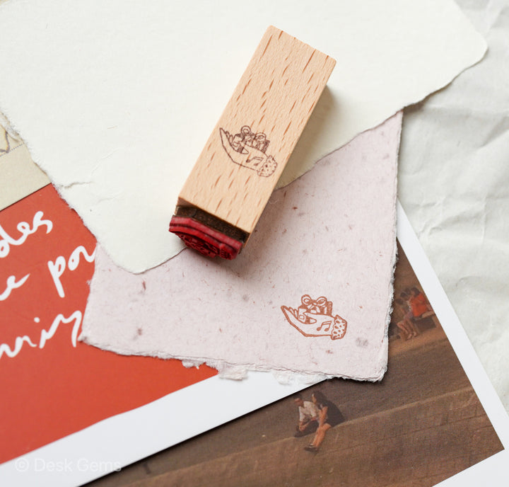 Kurukynki Wish Rubber Stamp
