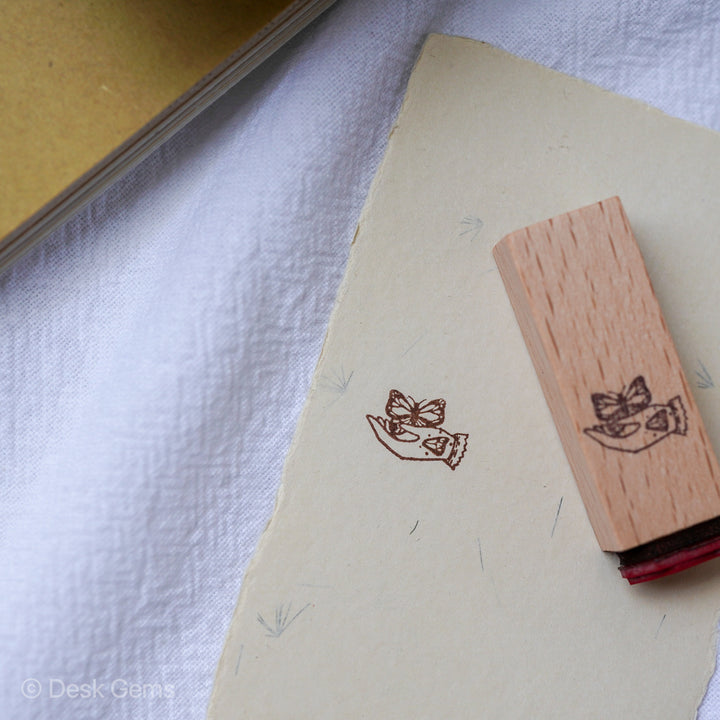Kurukynki Wish Rubber Stamp