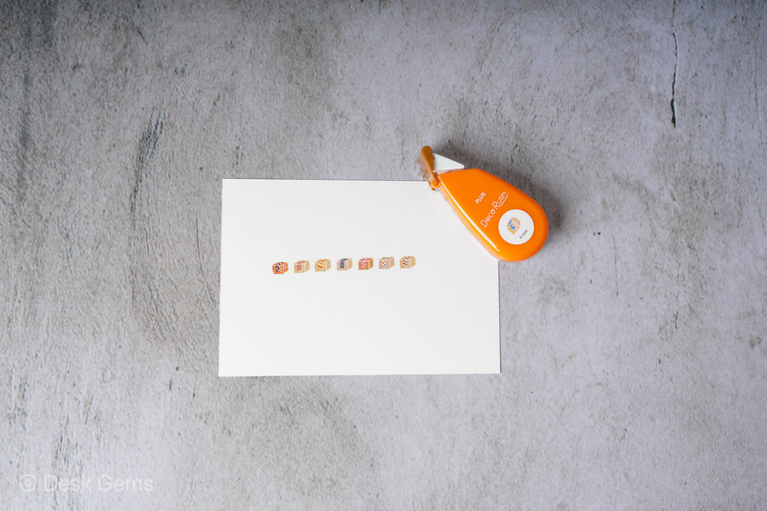 PLUS Petit Deco Rush Tape (2021 New Varieties) - Package