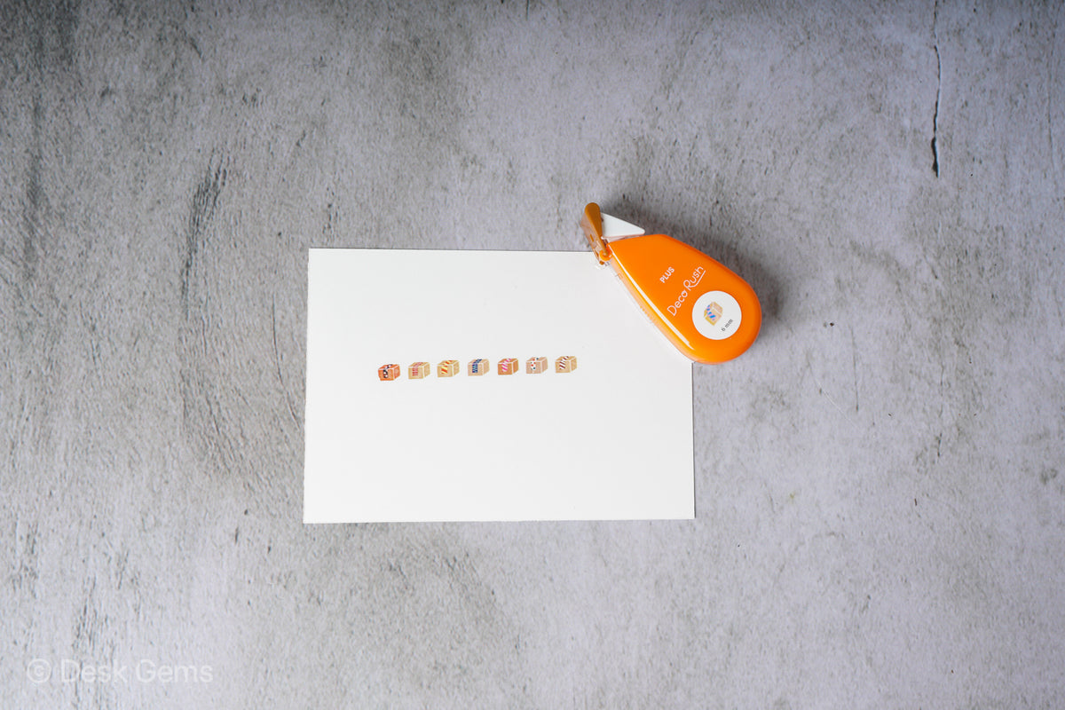 PLUS Petit Deco Rush Tape (2021 New Varieties) - Package