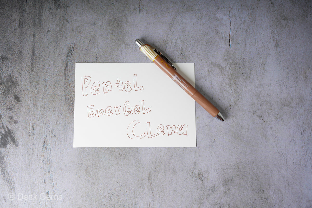 Pentel Energel Clena 0.4mm - Brown 