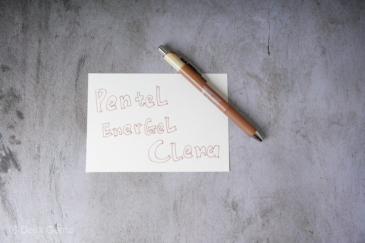 Pentel Energel Clena 0.4mm - Brown 