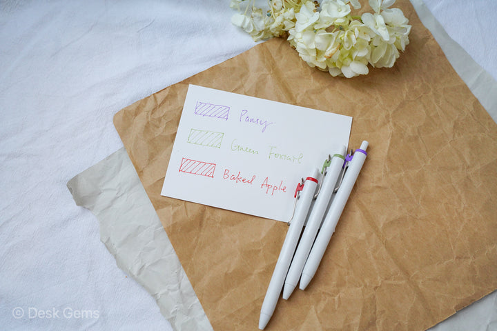 Uni-ball Gel Pen Limited Edition - 3 Color Sets - Fall 
