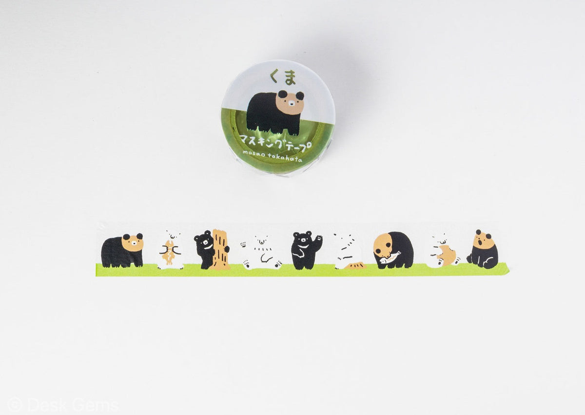 Hyogensha x Masao Takahata Clear Tape - Bear