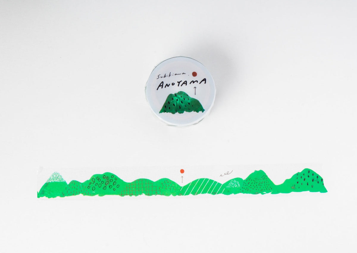 yogensha x Subikiawa Clear Tape -Mountains 
