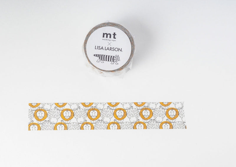 MT Washi Tape Special Collaboration - Lion (Lisa Larson) 