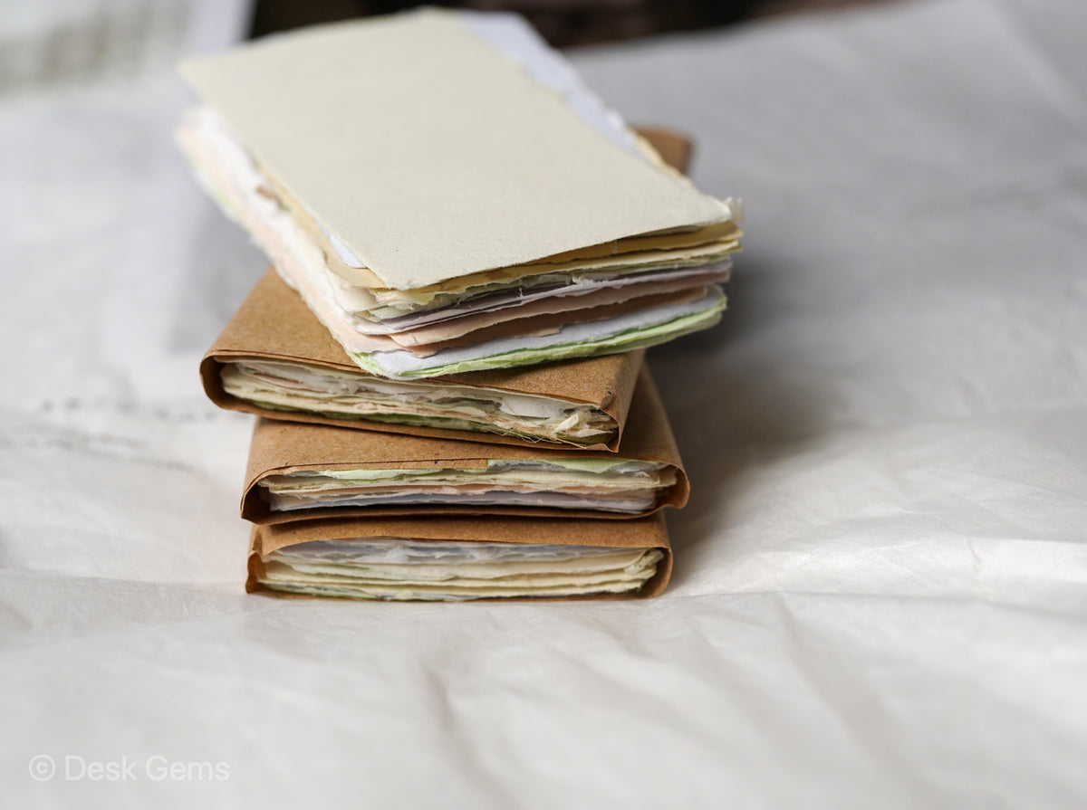 Dyna Handmade Paper Set - Business Card Size 