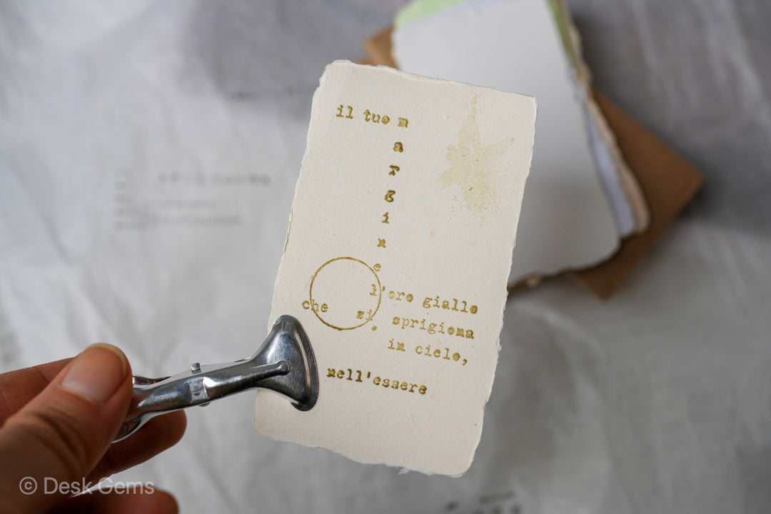 Dyna Handmade Paper Set - Business Card Size 