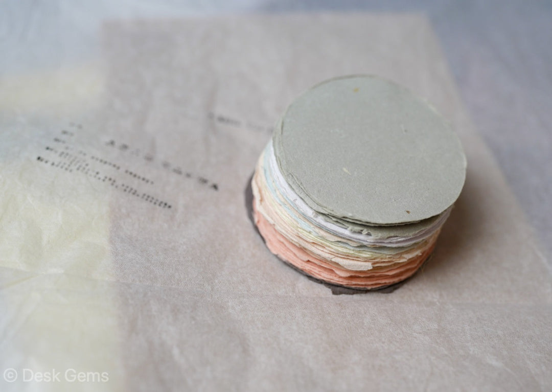 Dyna Handmade Paper Set - Round (Medium) 