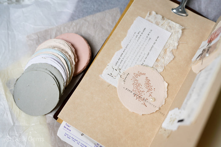 Dyna Handmade Paper Set - Round (Medium) 