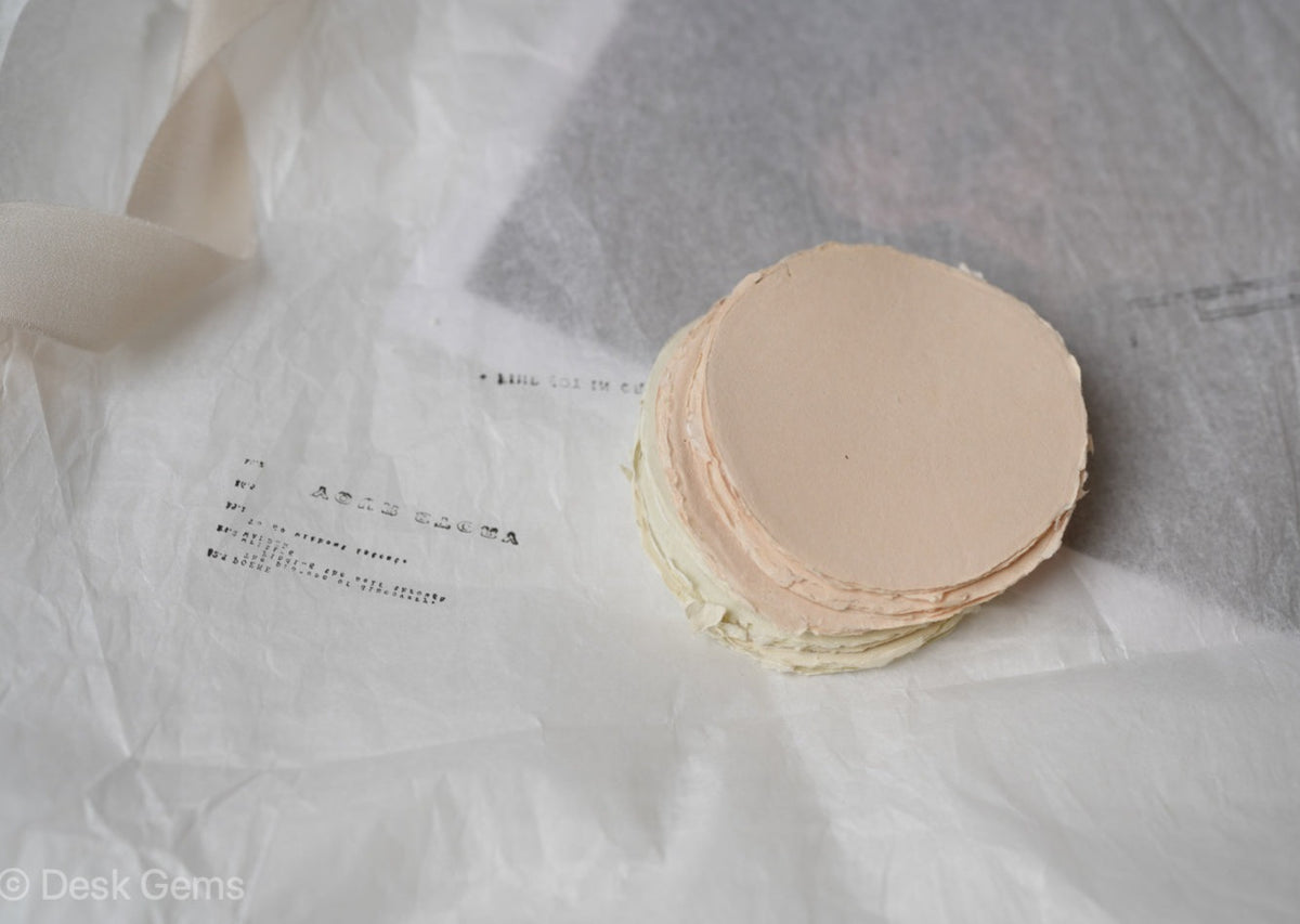 Dyna Handmade Paper Set - Round (Large) 