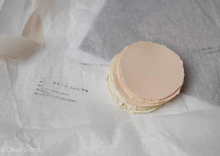 Dyna Handmade Paper Set - Round (Large) 