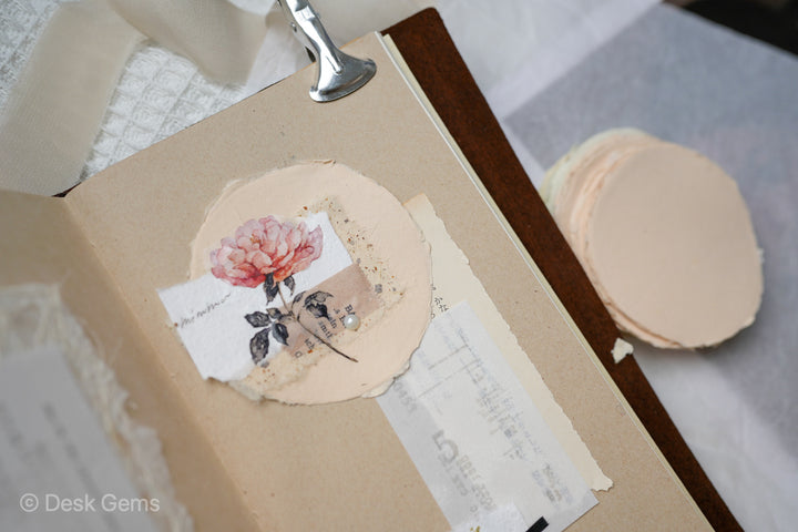 Dyna Handmade Paper Set - Round (Large) 