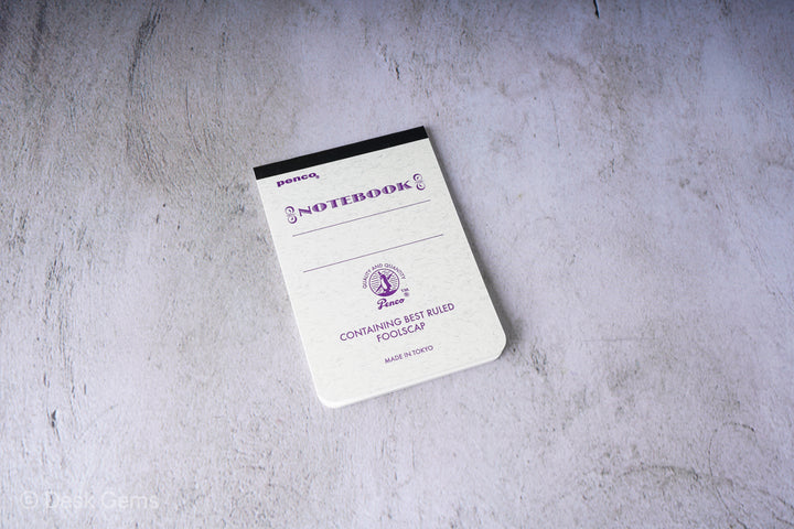 Penco Foolscap Lined Notebook - A7