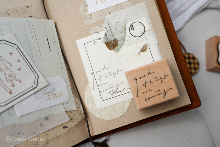 Pion Rubber Stamp - Good Things