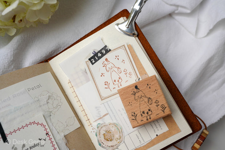 Pion Rubber Stamp - Shining