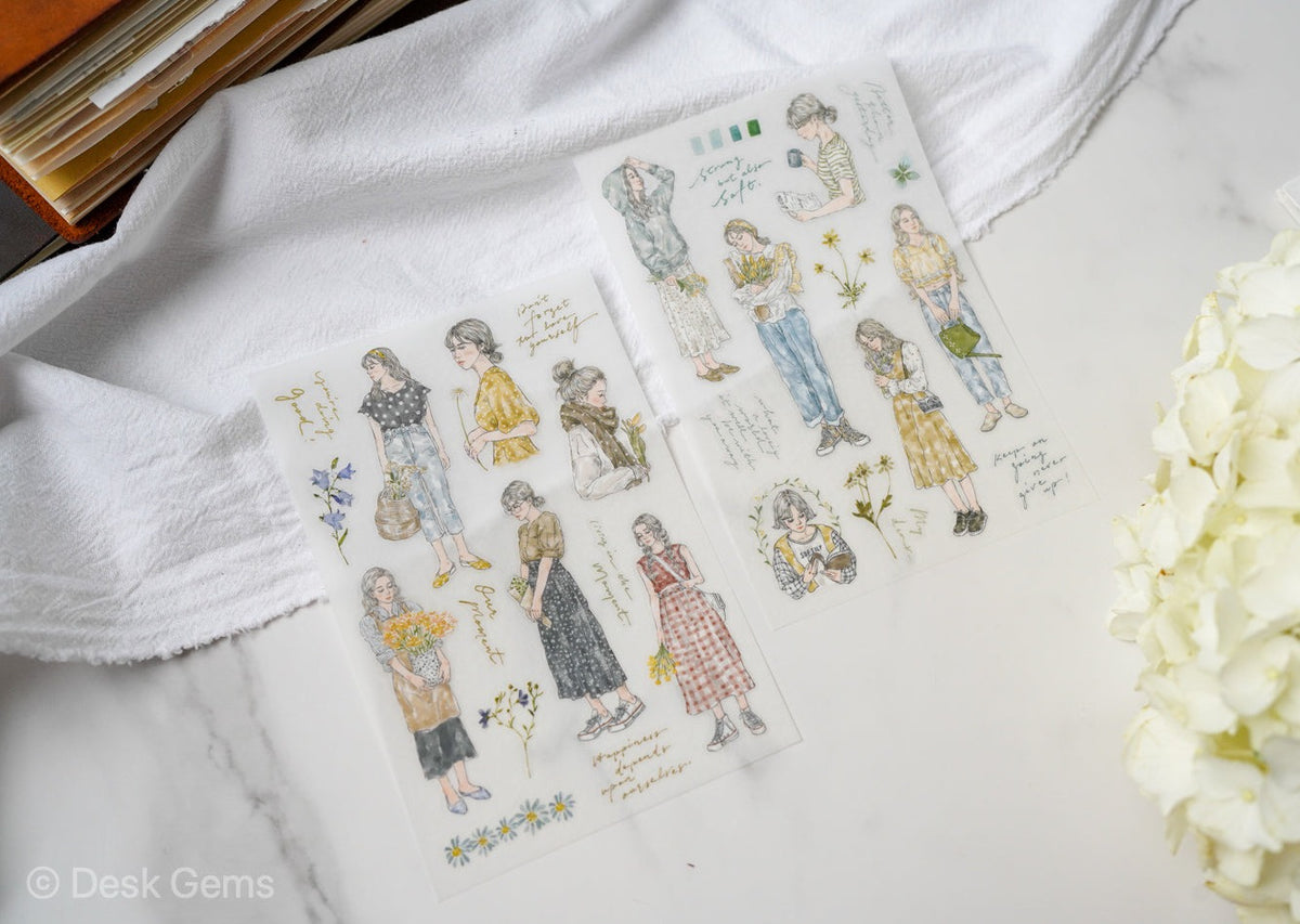 Pion Transfer Stickers - She 