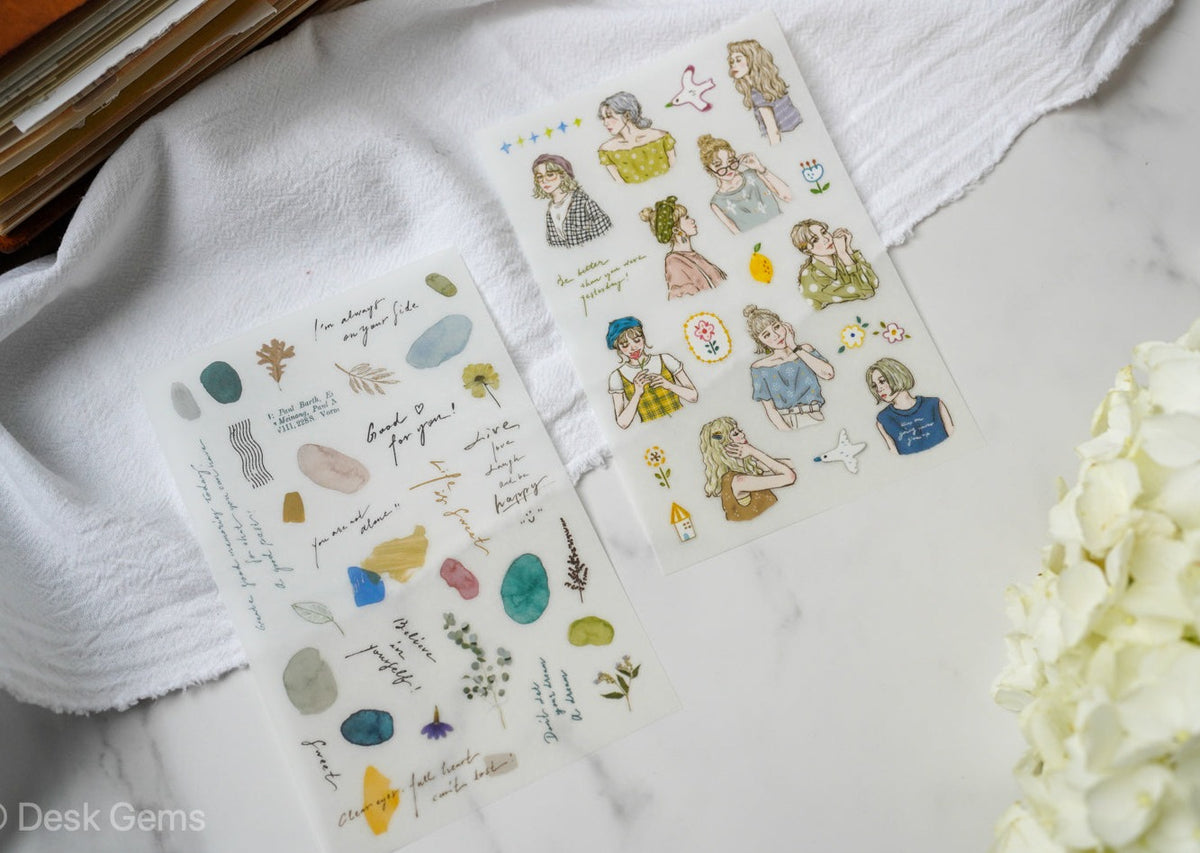 Pion Transfer Stickers - Color Blocks 