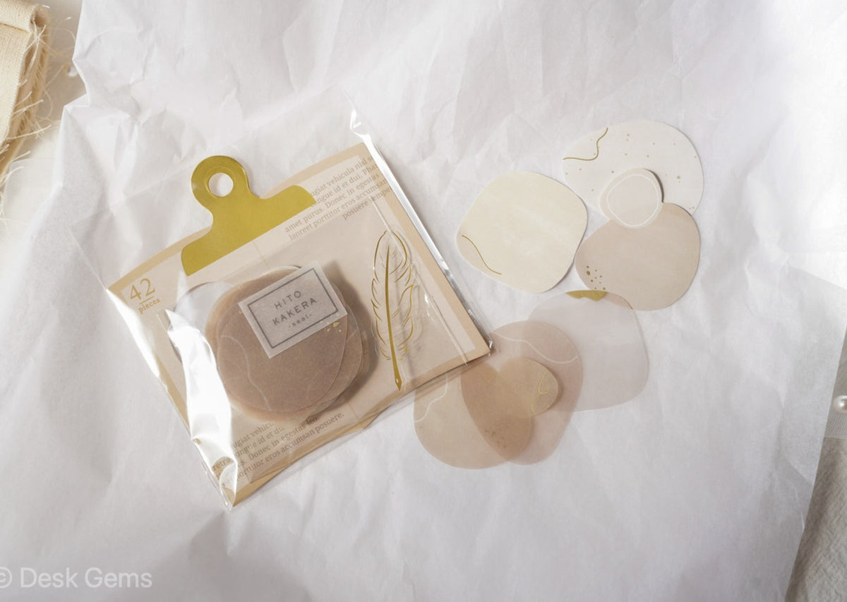 Hito Kakera Decoration Stickers Media 1 of 7 - Latte