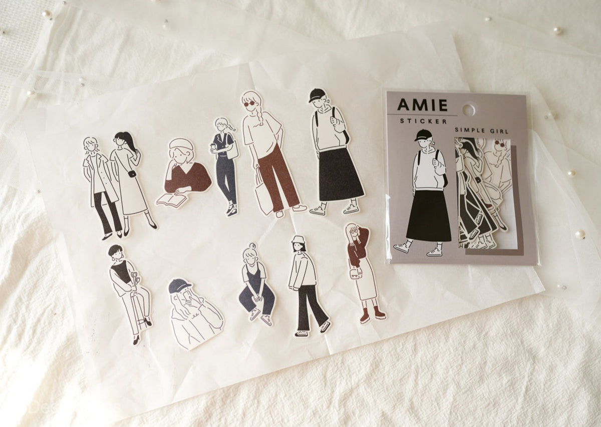 Mind Wave Amie Girl Flake Seals - Minimalist Girls 