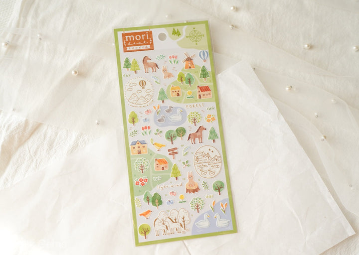 Mind Wave Forest Stickers - Spring