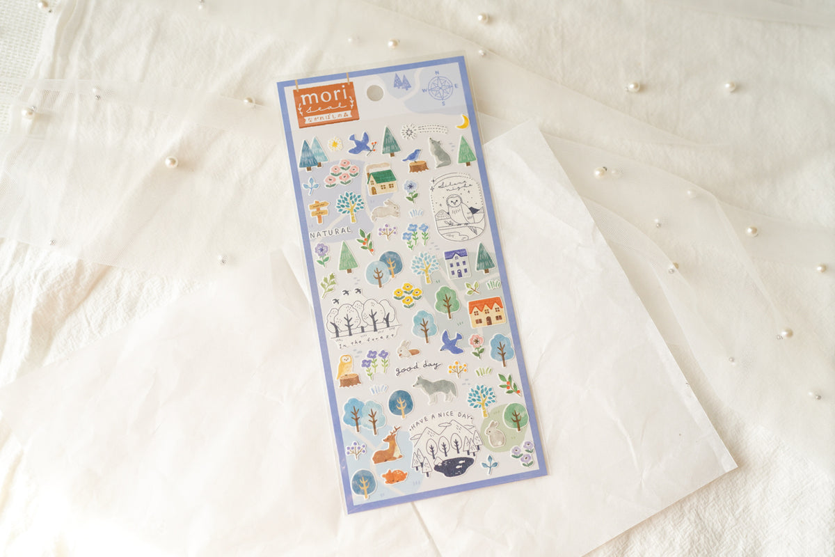 Mind Wave Forest Stickers - Winter