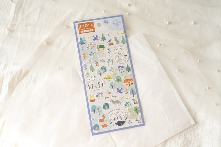 Mind Wave Forest Stickers - Winter
