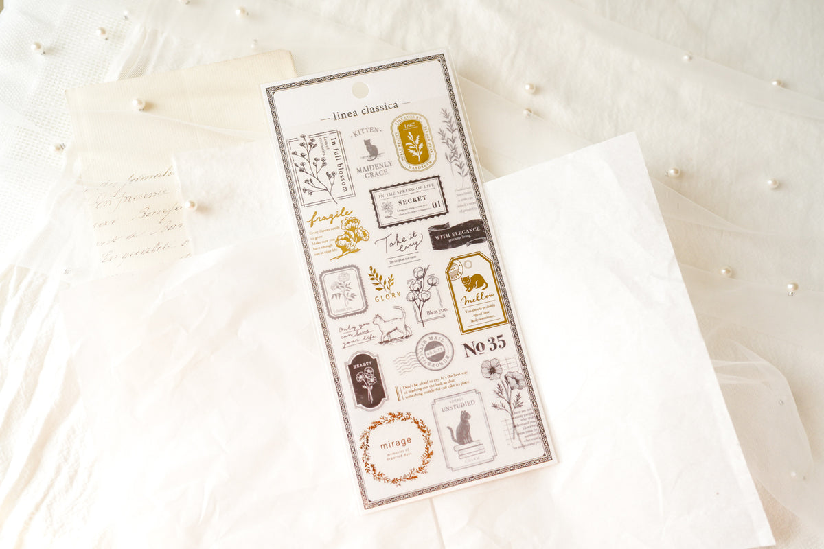 Mind Wave Linea Classica Stickers - Cat