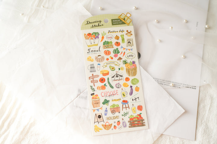 Mind Wave Drawing Stickers - Market