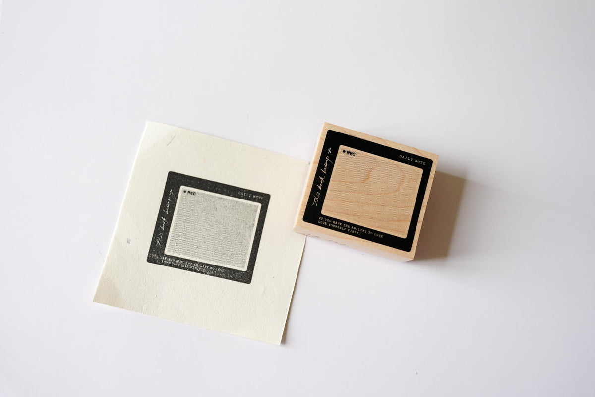 Like Studio Original Rubber Stamps - Recording Frame 