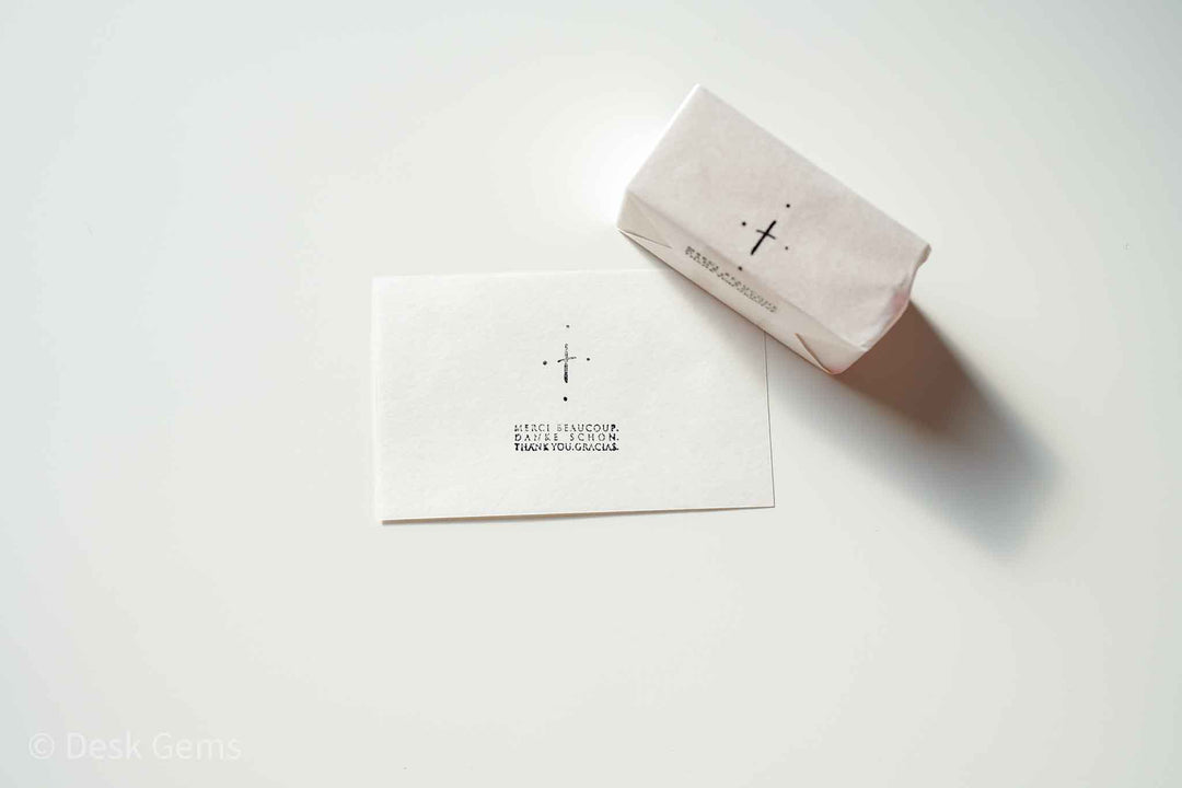 Hase Original Rubber Stamp - Cross