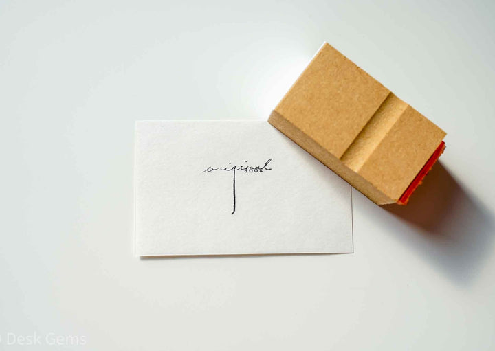 Hase Original Rubber Stamp - Original Book