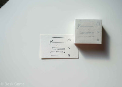 Hase Original Rubber Stamp - Receipt 