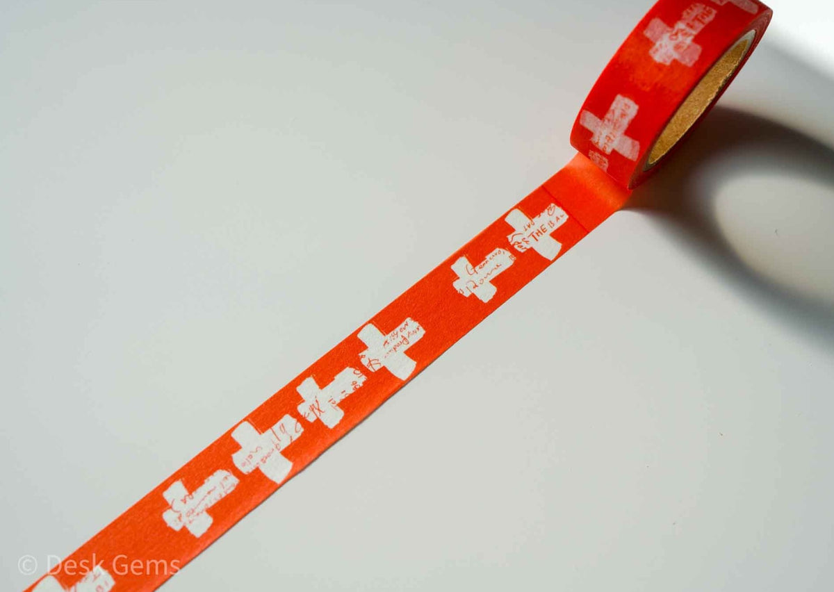 Hase Original Washi Tape - Red
