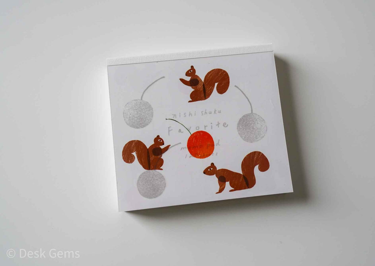 Nishi Shuku Block Memo Pad - Favorite 